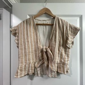Tularose Linen Top - Sz XS
